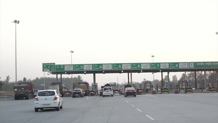 Wall Mural - toll tax 