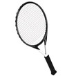 3d rendering illustration of a tennis racket