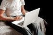 © Dasha Pats - man working on laptop