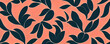 Blumen Muster Hintergrund Banner Illustration