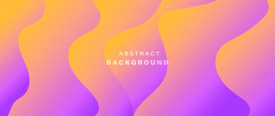 Dynamic wave gradient background with grainy texture	
