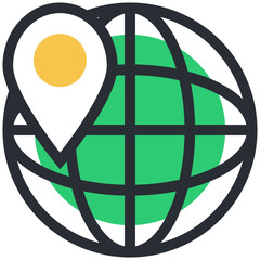 Sticker - Global Location 