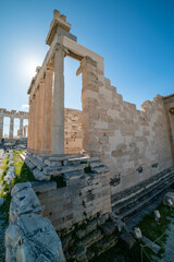 Wall Mural - Details of Erechtheion in Athens of Greece,