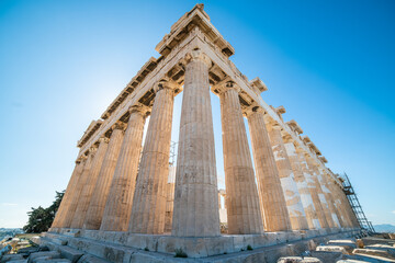 Wall Mural - Details of Erechtheion in Athens of Greece,