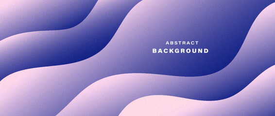 Dynamic wave gradient background with grainy texture