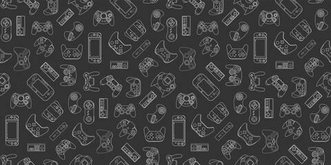 Gamepad Video game controller background
