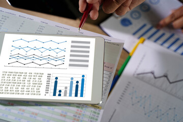 Poster - work hard Data Analytics Statistics Information Business Technology