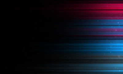 Wall Mural - light effect lines on black background light effect.