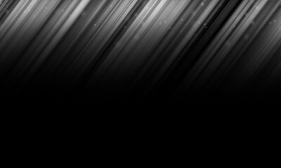Wall Mural - ray of light on black background