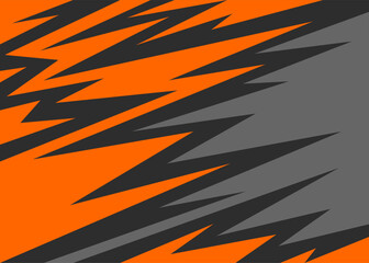 Poster - abstract background with sharp and spike pattern and with some copy space area