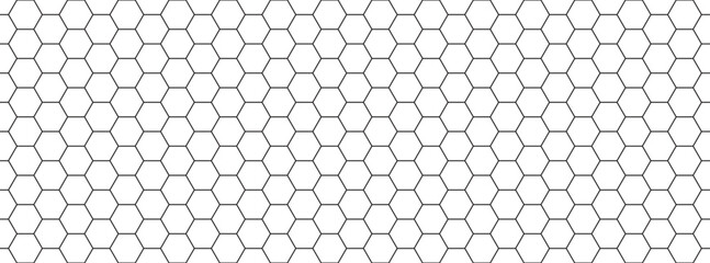 hexagon geometric pattern. seamless hex background. abstract honeycomb cell. vector illustration. de