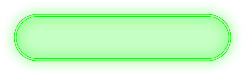 Poster - Modern neon glowing buttons. Minimal neon button for web design, app, game interface.
