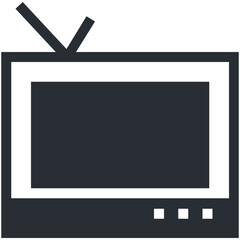 Wall Mural - Tv Vector Icon