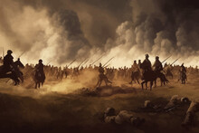 Digital Artwork Featuring The American Civil War.