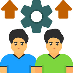 Poster - Human Resources Icon