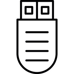 Poster - usb icon