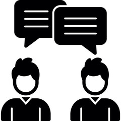 Sticker - Conversation Icon