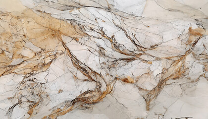 Poster - luxurious gray gold, silver, marble texture. marble ink from exquisite original painting for abstrac