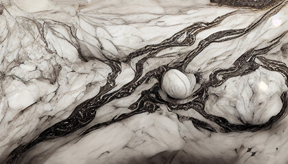 Poster - painting for abstract background. . white gray granite ceramic tiles for interior and exterior decor