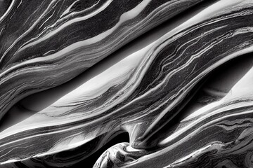 Poster - luxurious white marble texture. marble ink from exquisite original painting for abstract background.
