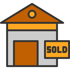 Sticker - Sold Icon