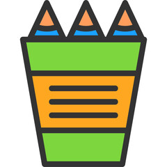 Poster - Crayons Icon