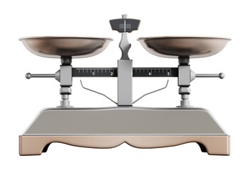 Weight Scale isolated on transparent background