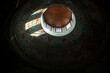 Leinwandbild Motiv Sunlight reflecting from the window and historical building, Konya-Turkey