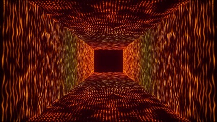 Poster - Abstract digital background. Data flow information. Concept of digital communication. Big data visualization. 3D rendering. 4k animation.