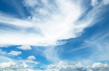 Wall Mural - sky-clouds nature abstract for background.