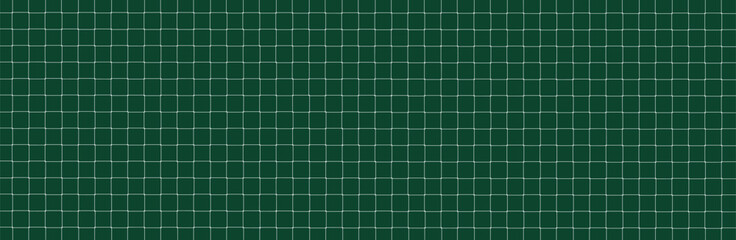 Wall Mural - Net texture pattern on green background. Net texture pattern for backdrop and wallpaper. Realistic net pattern with black squares. Geometric background, vector illustration