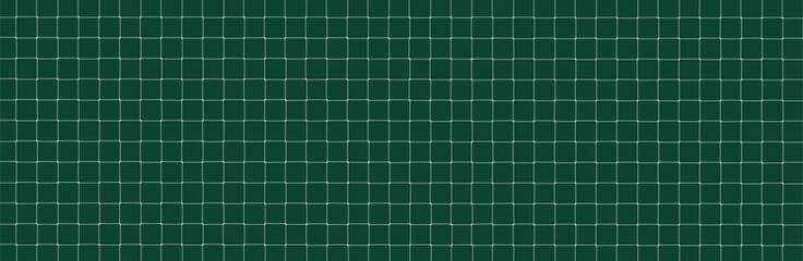 Wall Mural - Net texture pattern on green background. Net texture pattern for backdrop and wallpaper. Realistic net pattern with black squares. Geometric background, vector illustration
