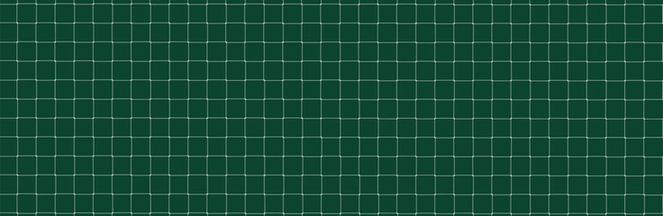 Wall Mural - Net texture pattern on green background. Net texture pattern for backdrop and wallpaper. Realistic net pattern with black squares. Geometric background, vector illustration