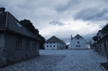 Wall Mural - Akershus Fortress is a medieval fortress that was built to protect Oslo ,Norway