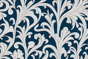 Poster - Seamless ornamental pattern