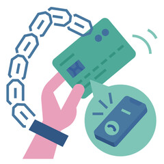 Sticker - credit card icon