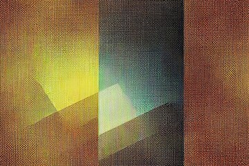 Poster - Seamless texture made from color rounded squares. Background consisting of an abstract grid.