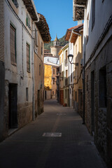 Naklejka na meble medieval street of a spanish town