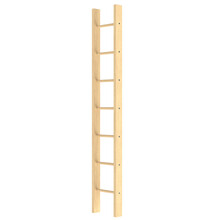 3d Rendering Illustration Of A Single Straight Wood Ladder