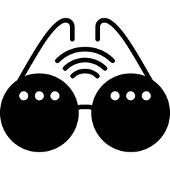 Wall Mural - Smart Glasses Icon