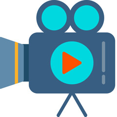 Poster - Video Film Icon