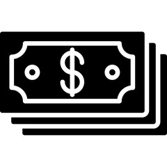 Sticker - Dollar Note Icon