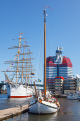 Poster - View at the harbor in Gothenburg, Sweden