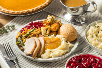 Poster - Homemade Thanksgiving Turkey Dinner