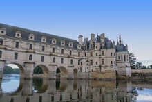 Centre - Indre-et-Loire - Chateau De Chenonceau Et Ses Piles Sur Le Cher