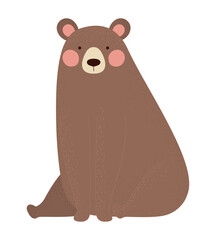colored bear design
