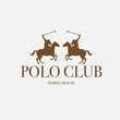 horse logo with rider