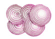red onion slices