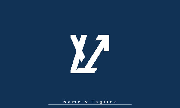 Alphabet letters Initials Monogram logo XI , IX