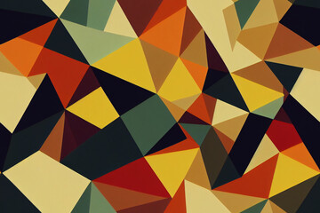 Wall Mural - Abstract Cube Pattern